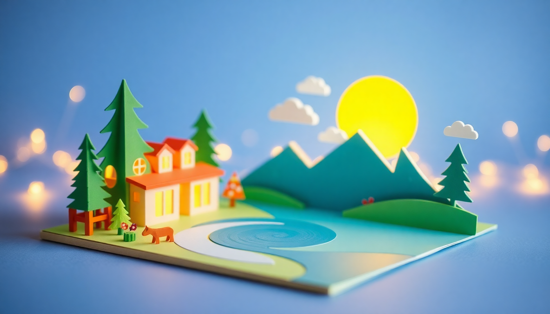 Nachhaltige Freude schenken: Warum unsere 3D Pop-Up Karten umweltbewusst und besonders sind
